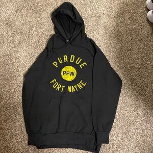 Black & Yellow Purdue Fort Wayne MV Sport Hoodie/Sweatshirt